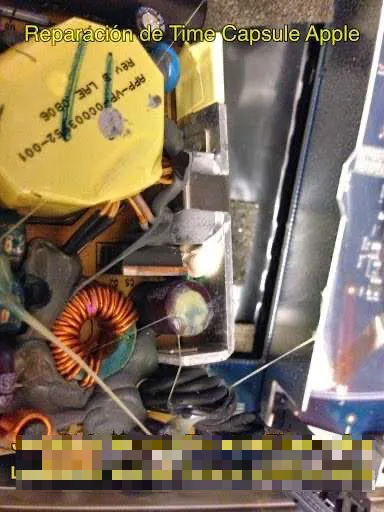 Circuito de fuente de corriente de Time Capsule Apple