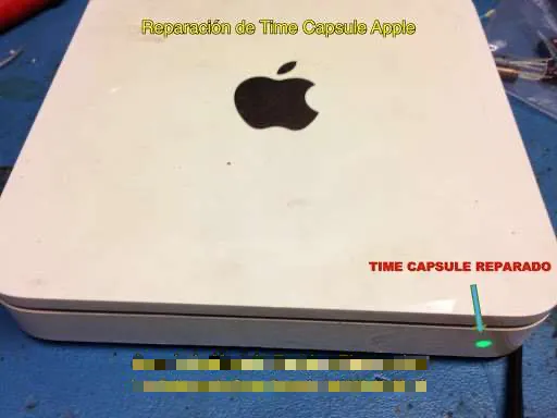 Time Capsule reparado