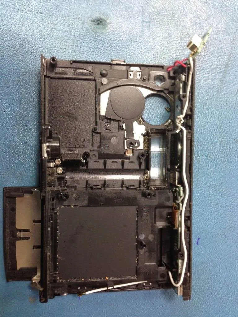 mecanismo de protección de la lente de una NIKON Coolpix