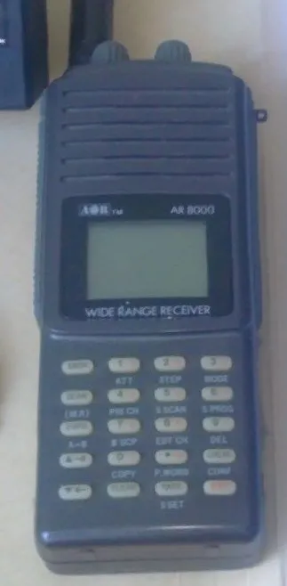 reparacion escaner de radio AOR 8000 en Las Palmas