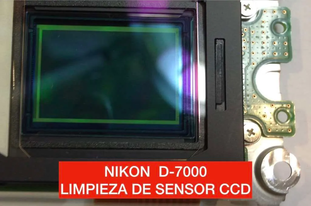 Limpiando el sensor de una Nikon D7000