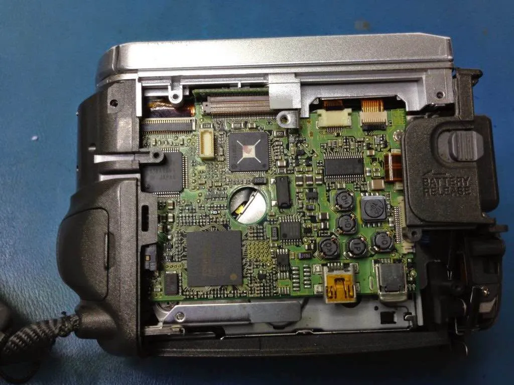 circuito de video camara panasonic