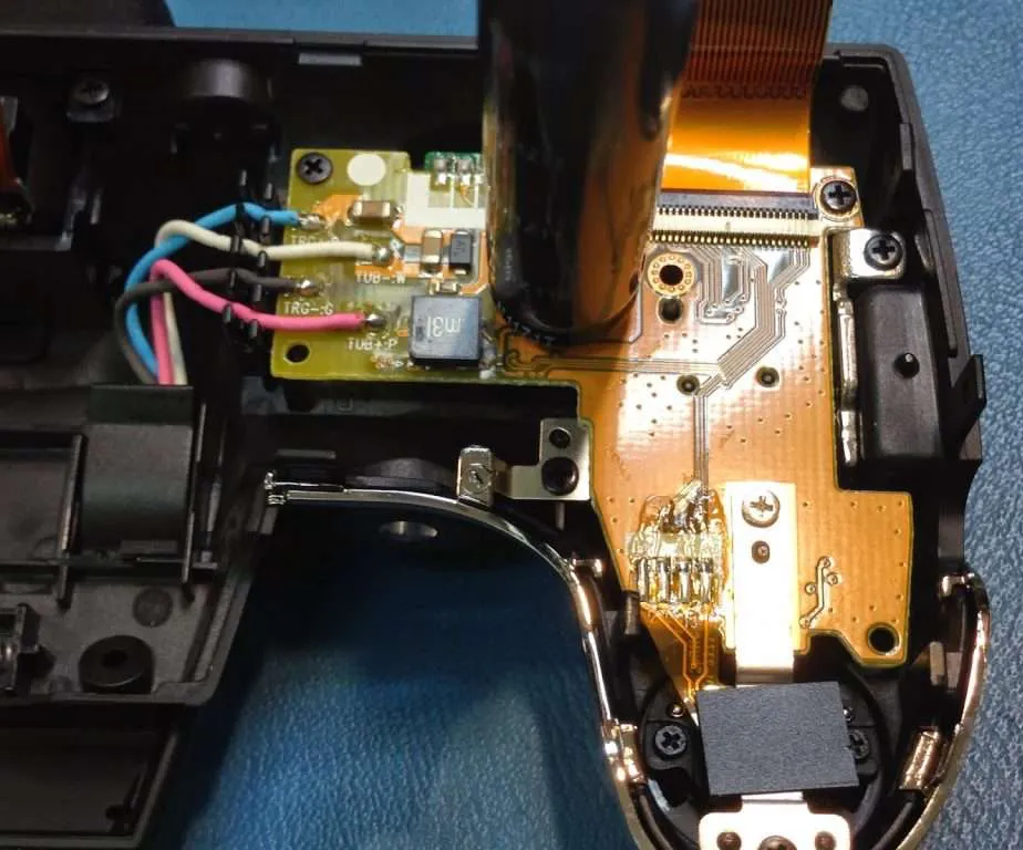 reparar camara digital Fujifilm FinePix cables de silicona del flash