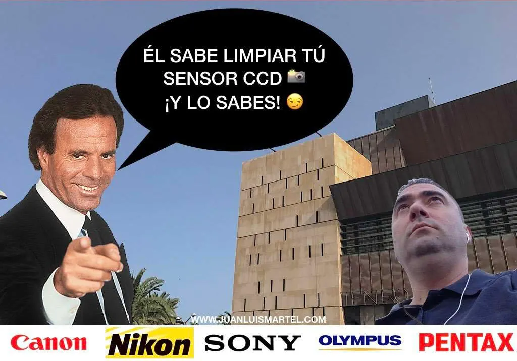 Explicación de como se limpia un sensor ccd de una camara de fotos digital