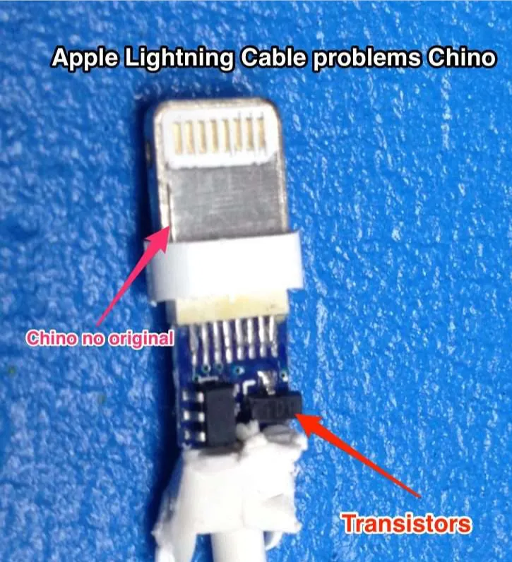 fake apple lightning connector problems