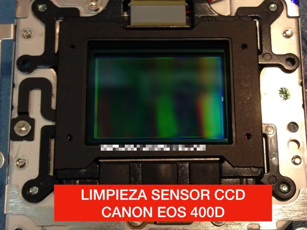 limpieza del sensor