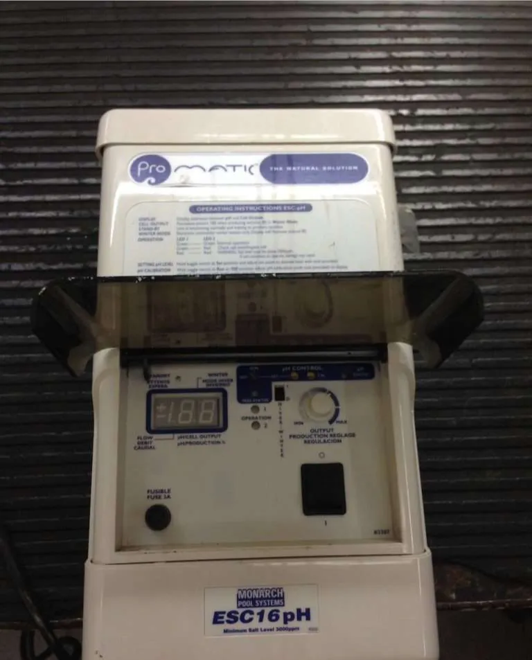 Reparacion Clorador Salino Promatic de Monarch