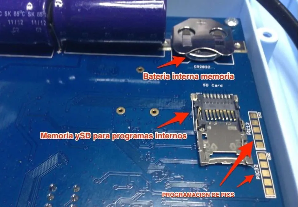 reparación de biomag lumia batería de backup memoria interna micro sd y programación de pies