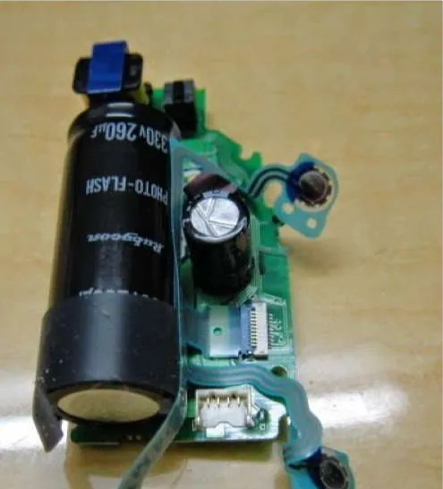 reparación cámaras digitales modulo o unidad de flash canon