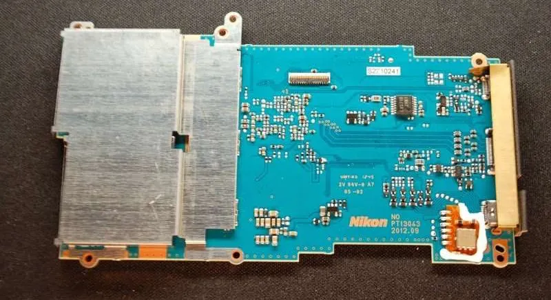 reparación cámaras digitales main pcb nikon